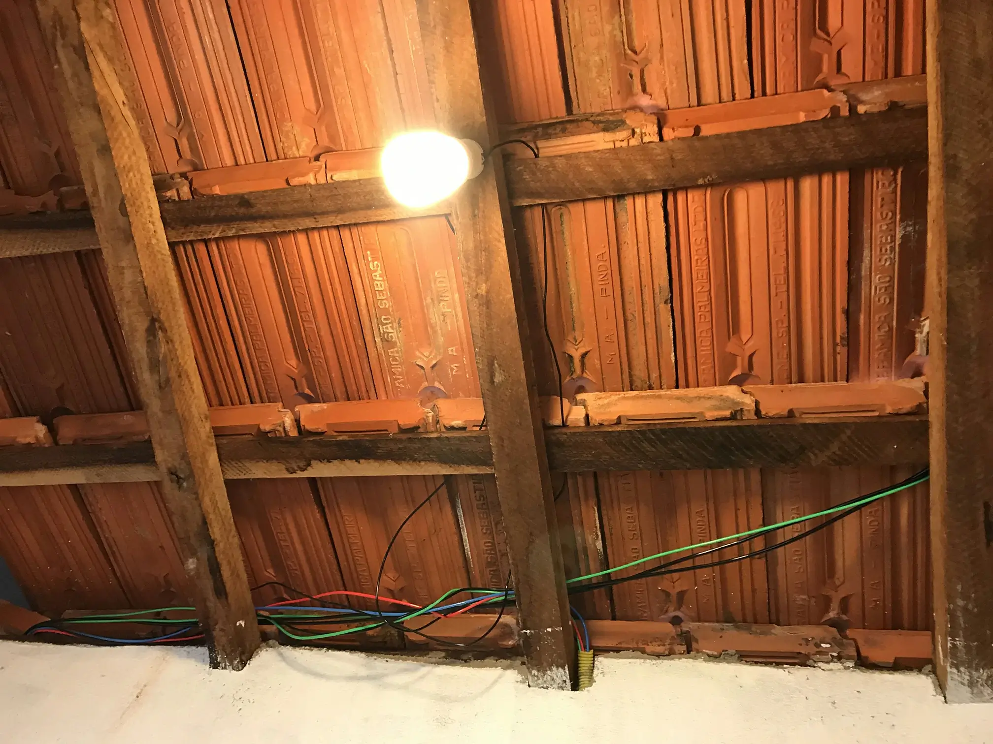 Lampada acesa