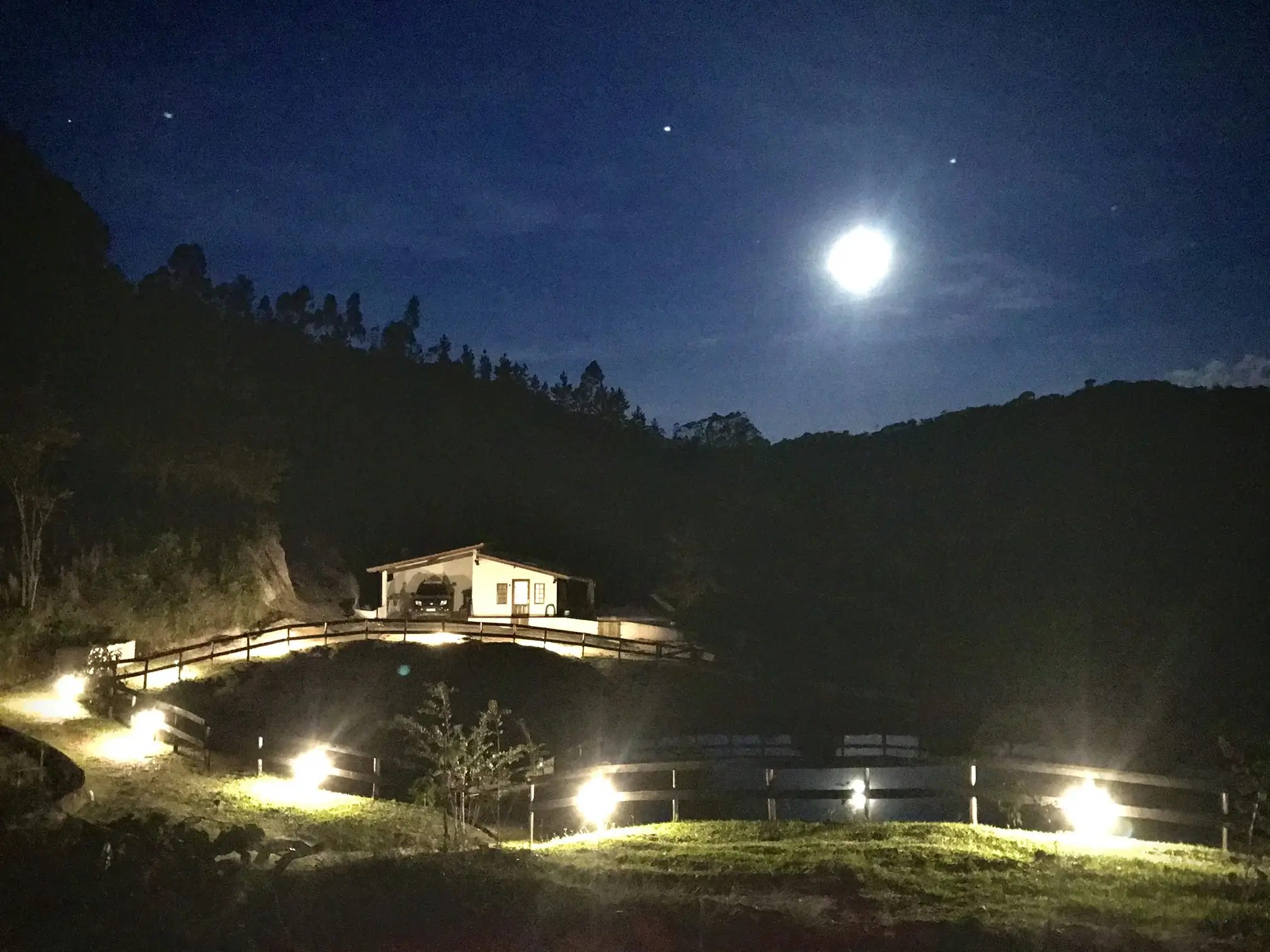 Casa a noite